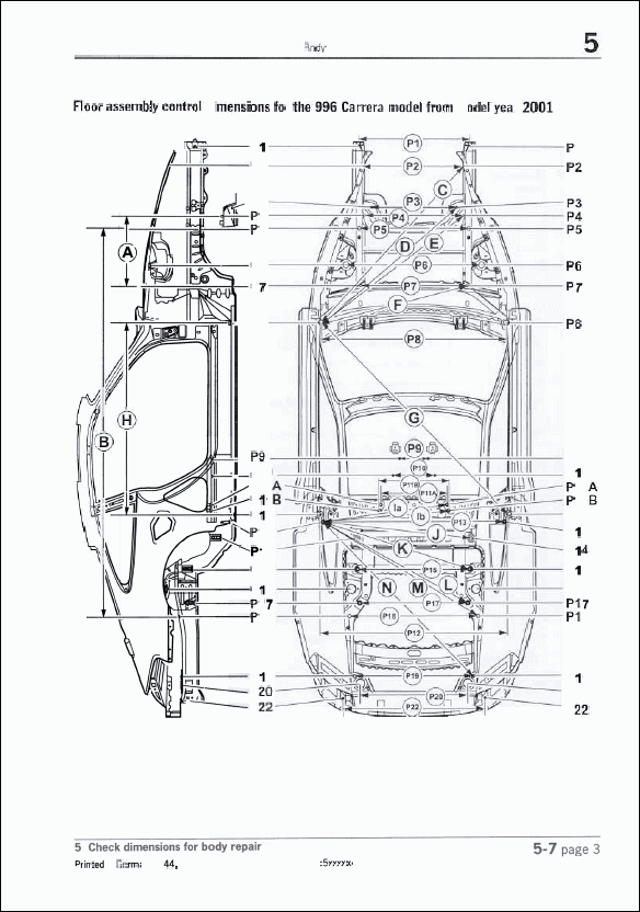 Porsche 996, 1998 ->, подробная информация по ремонту и техобслуживанию ...